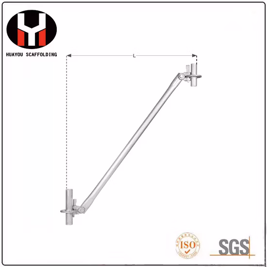 Andaime de sistema Ringlock galvanizado por imersão a quente com certificação ANSI / AS / NZS